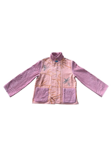 Ragazza jacket in Birds and Shells and Vintage Towels