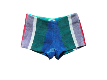 Queen Bee Short in Cool Stripe