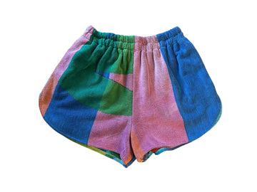 Farrah Shorts in Palm Fronds