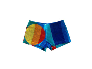 Queen Bee Short in Rainbow Sun
