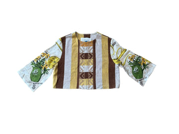 Chica jacket in Lemonade Stripe