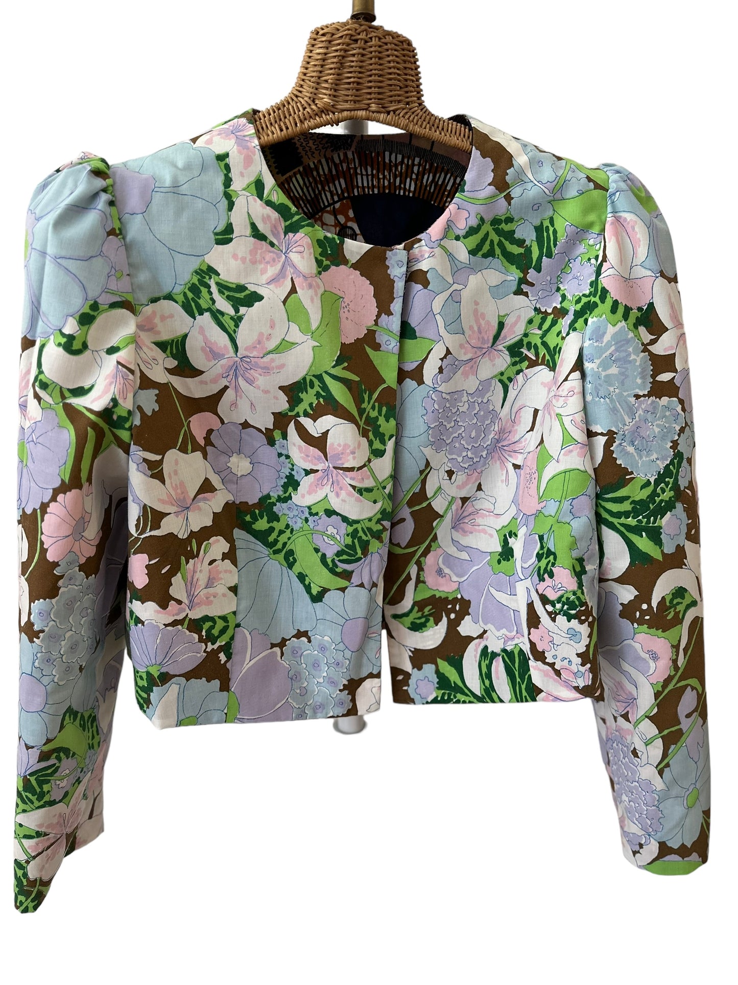 Mila jacket in Abstract/Hydrangea