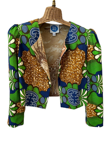 Mila jacket in Lucky Babe/Safari Barbie