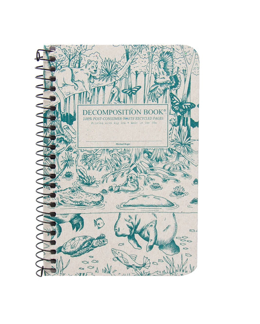 Decomposition Everglades Spiral Notebook: Pocket Size