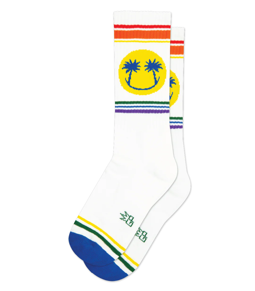 Gumball Poodle Socks: Happy Palms Socks