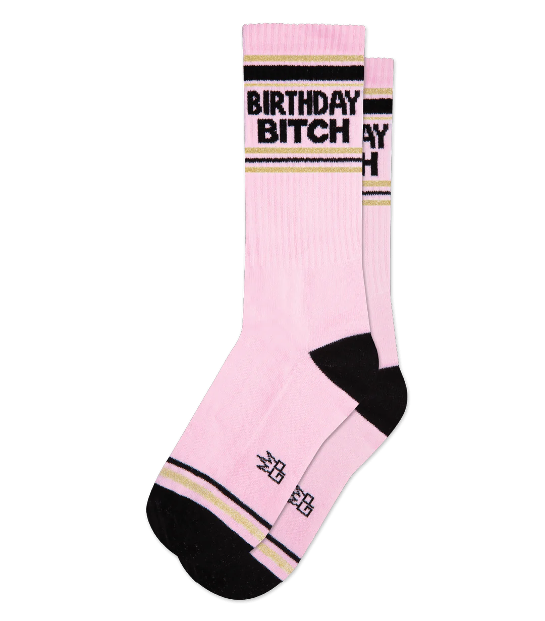 Gumball Poodle Socks: Birthday Bitch