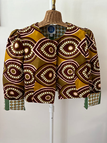 Mila jacket in Hazel Eyes/Good Fortune
