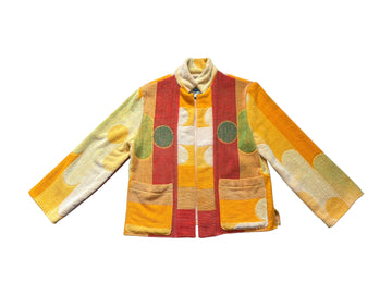 Ragazza jacket in 70's Curves