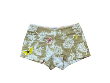 Queen Bee Short in Dandelion Butterfly