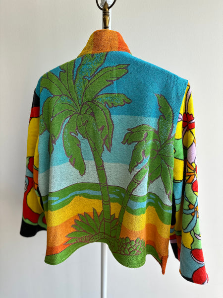 Regazza jacket in Palm Tree Garden