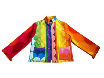 Ragazza jacket in Rainbow Scallops