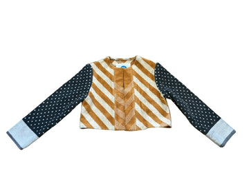 Chica jacket in Stripes and Dots