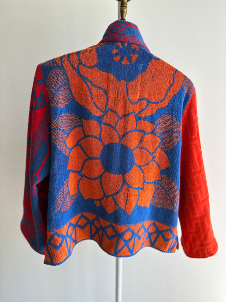 Regazza jacket in Red Lotus
