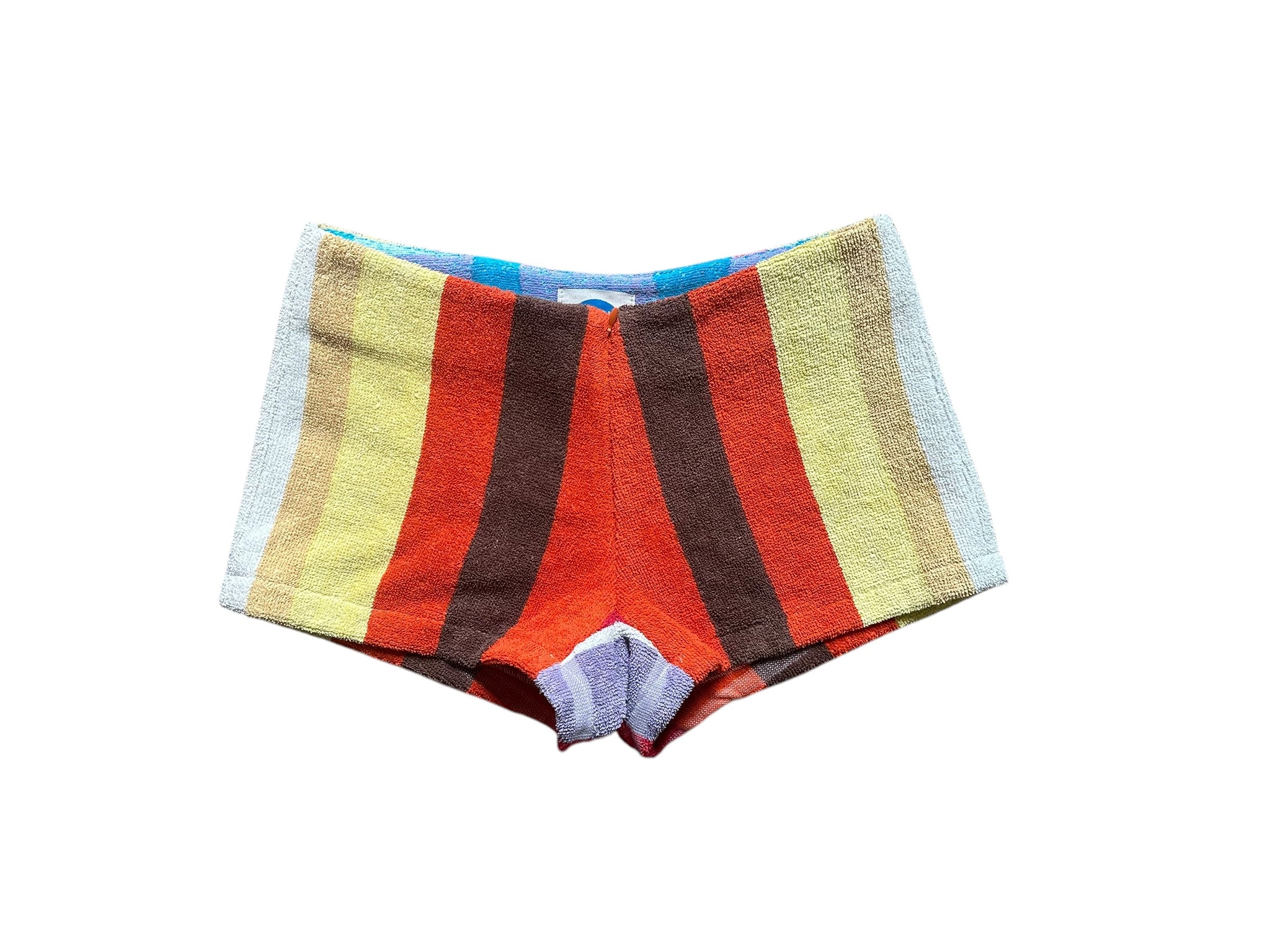 Queen Bee Short in Warm Stripes
