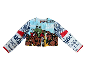 Chica jacket in Budweiser Clydesdales
