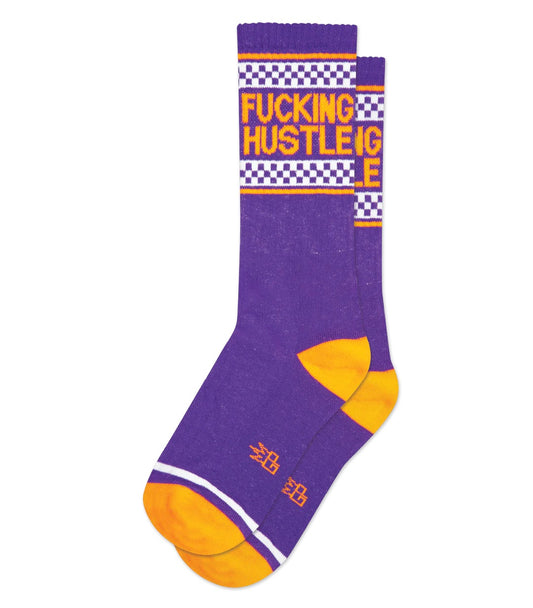 Gumball Poodle Socks: Fucking Hustle