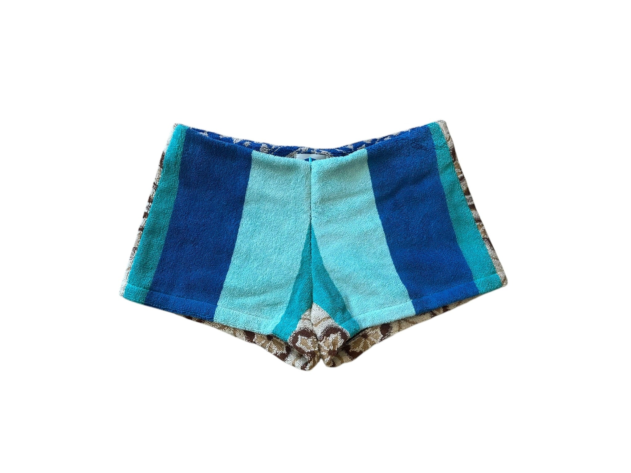 Queen Bee Short in Cool Stripe Tapestry
