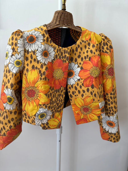 Mila jacket in At a Glance/Hot Date