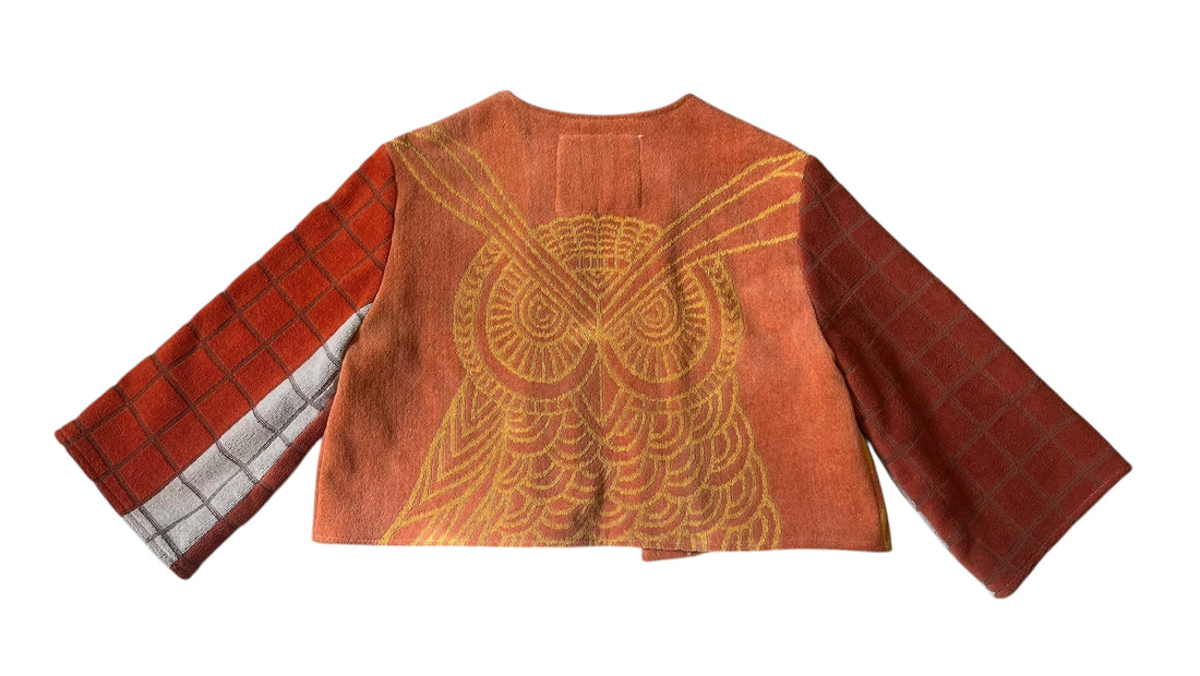 Chica jacket in WIse Mama Owl