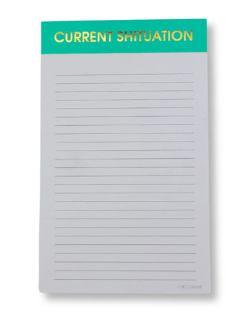 Chez Gagné Current Shituation Notepad