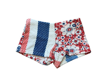Queen Bee Short in Americana Floral Pop