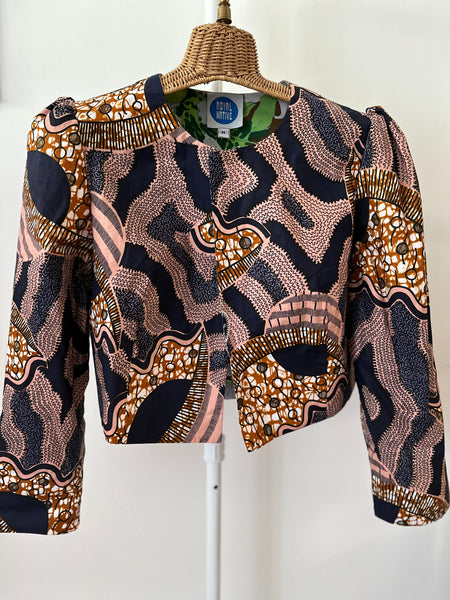 Mila jacket in Abstract/Hydrangea