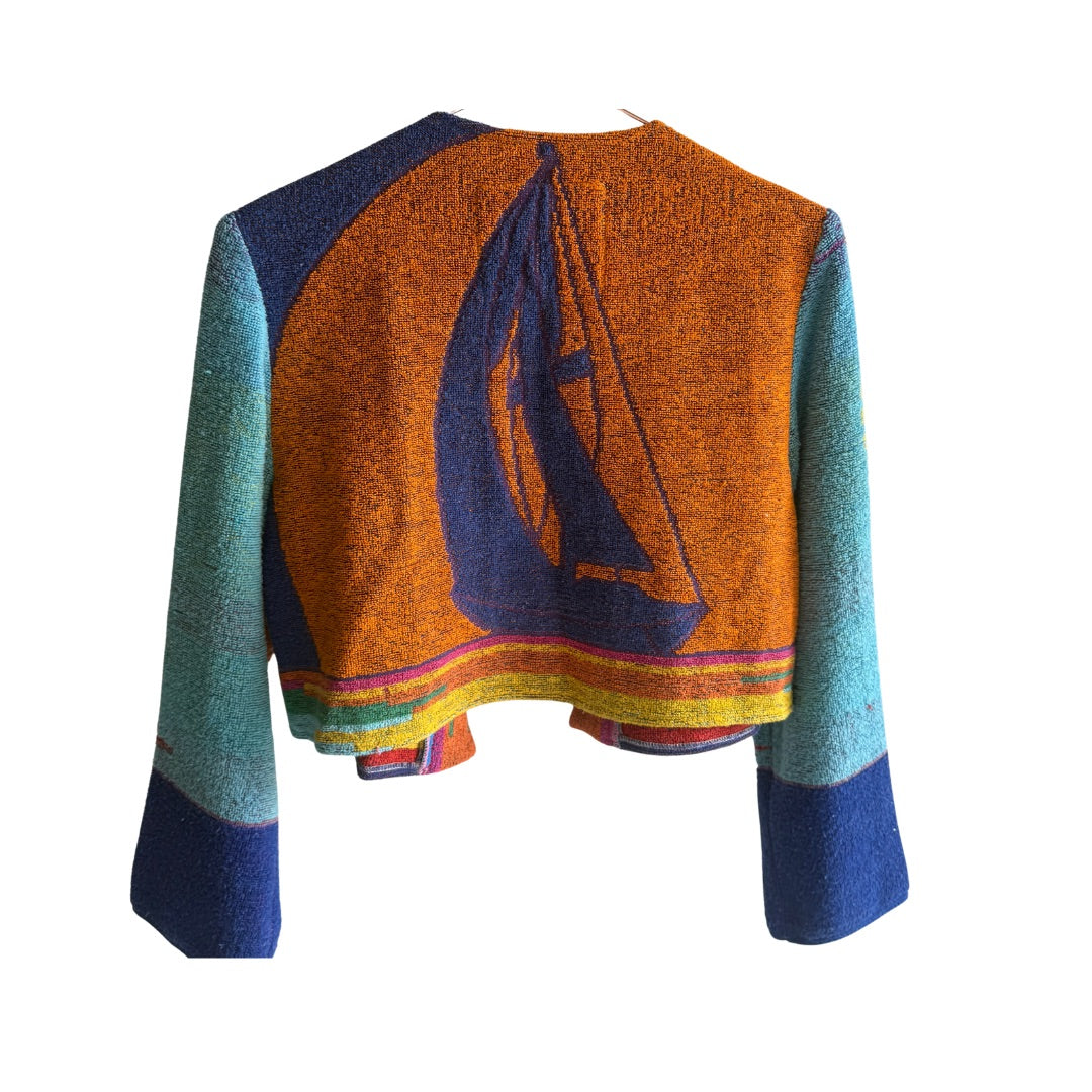 Chica jacket in Sunset Sail