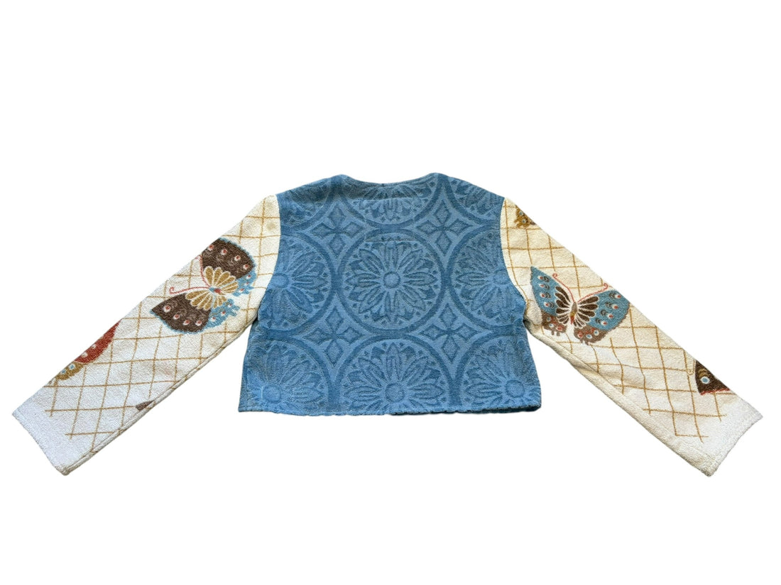 Chica jacket in Chambray Butterflies