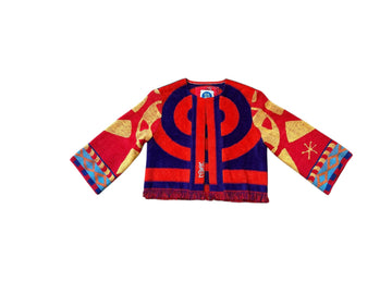 Chica jacket in YSL Bullseye