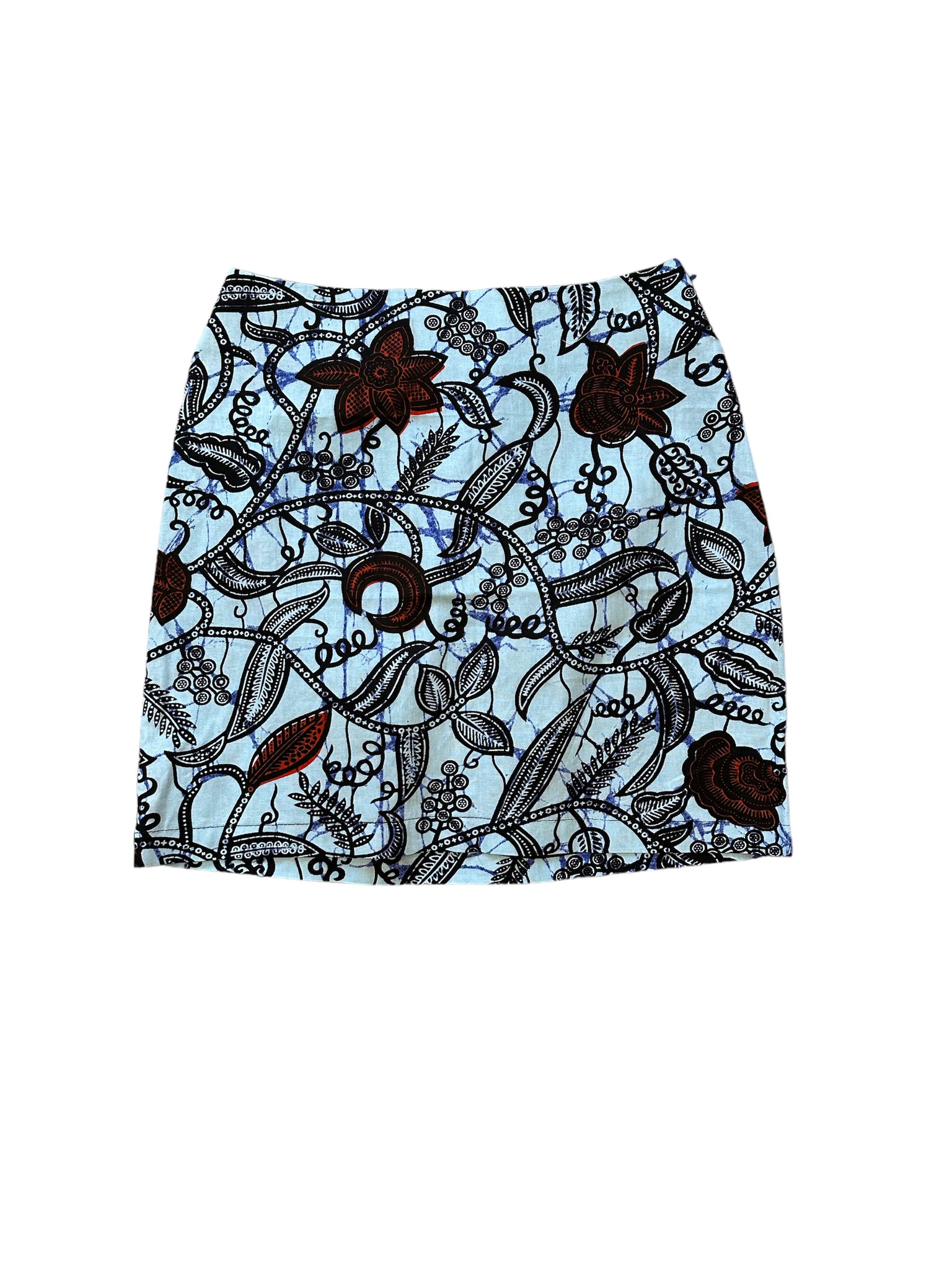 Virgo skirt in Bali Babe Baby Blue