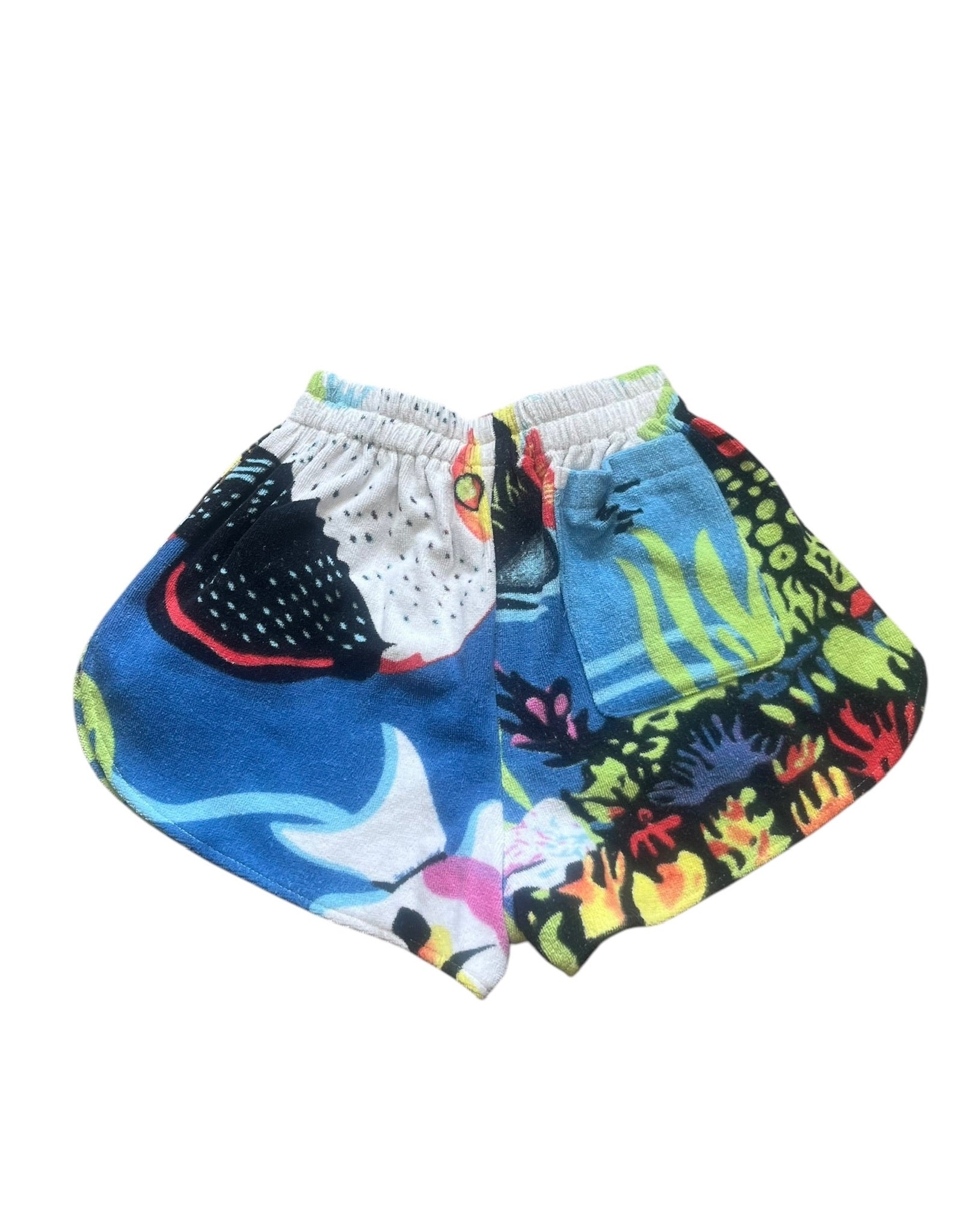 Farrah Shorts in Tropical Fish