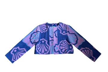 Chica jacket in Purple Shell Beach