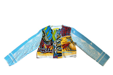 Chica jacket in Tropical Fish