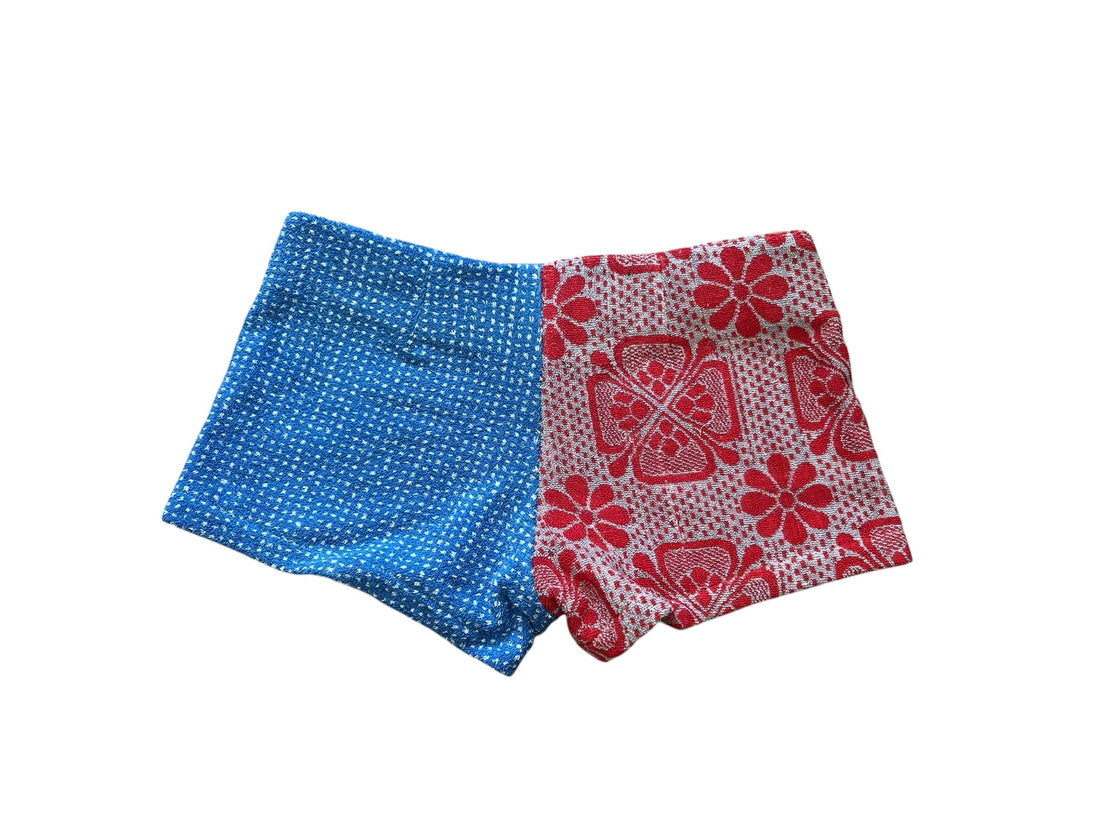 Queen Bee Short in Marine Stripe