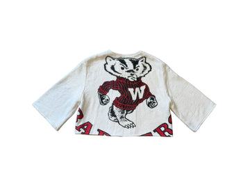 Chica jacket in Wisconsin Badgers