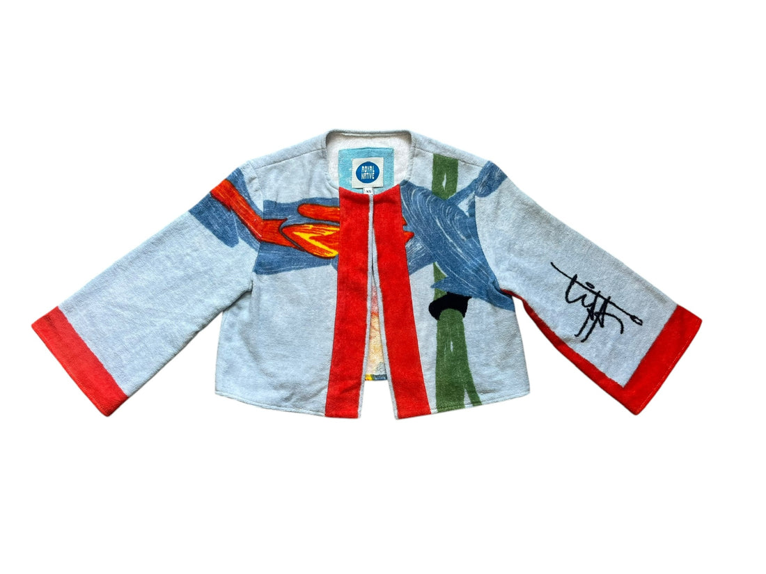 Chica jacket in Parrot Cay