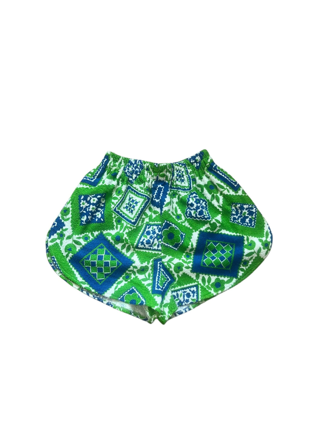 Farrah Shorts in Patchwork Flower