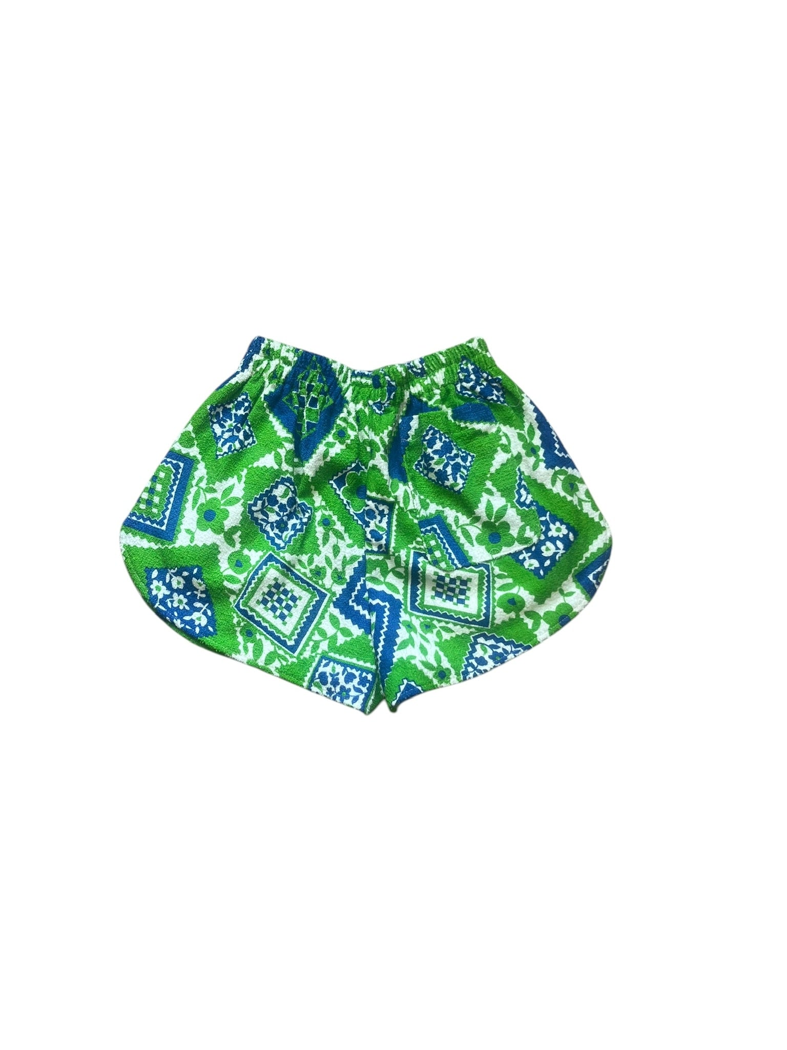 Farrah Shorts in Patchwork Flower