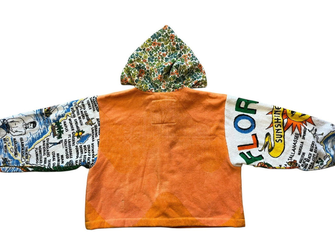 Tourist Snap Jacket in Florida Oranges