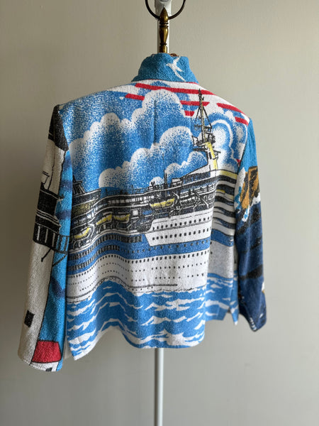 Regazza jacket in Salute to the Sea