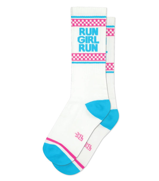 Gumball Poodle Socks: Run Girl Run