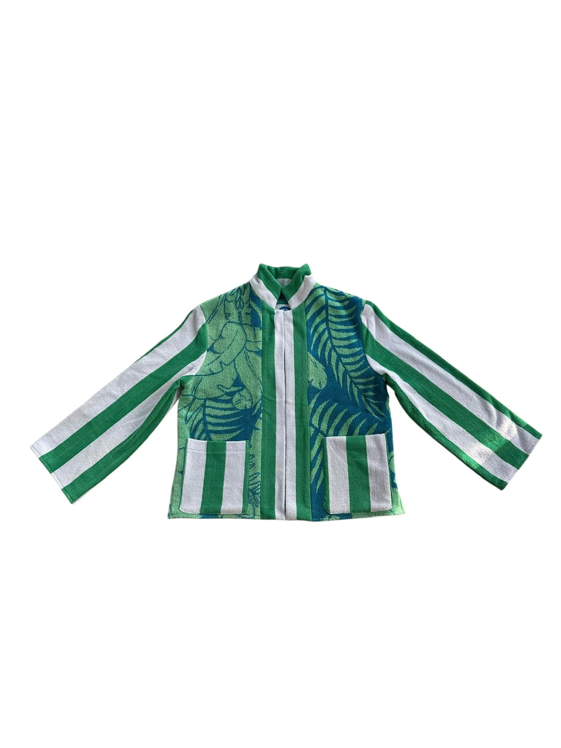 Ragazza jacket in Palm Stripe