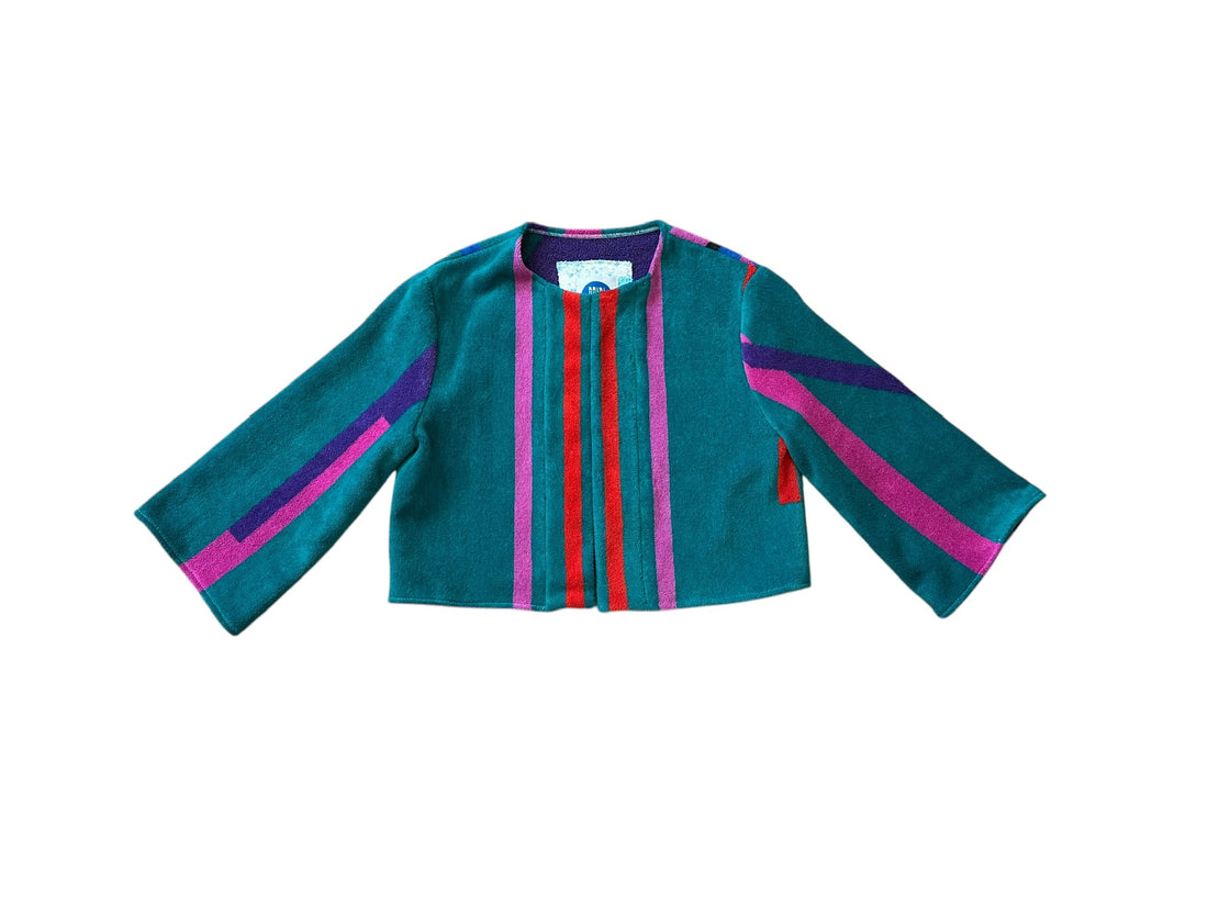 Chica jacket in Teal Feel