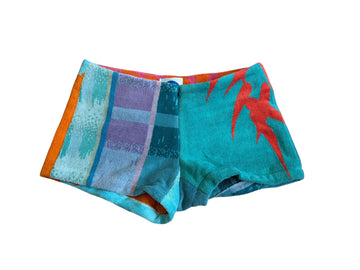 Queen Bee Short in Teal Dream