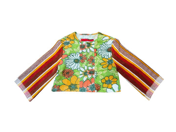 Chica jacket in Poppy Daisy Stripe