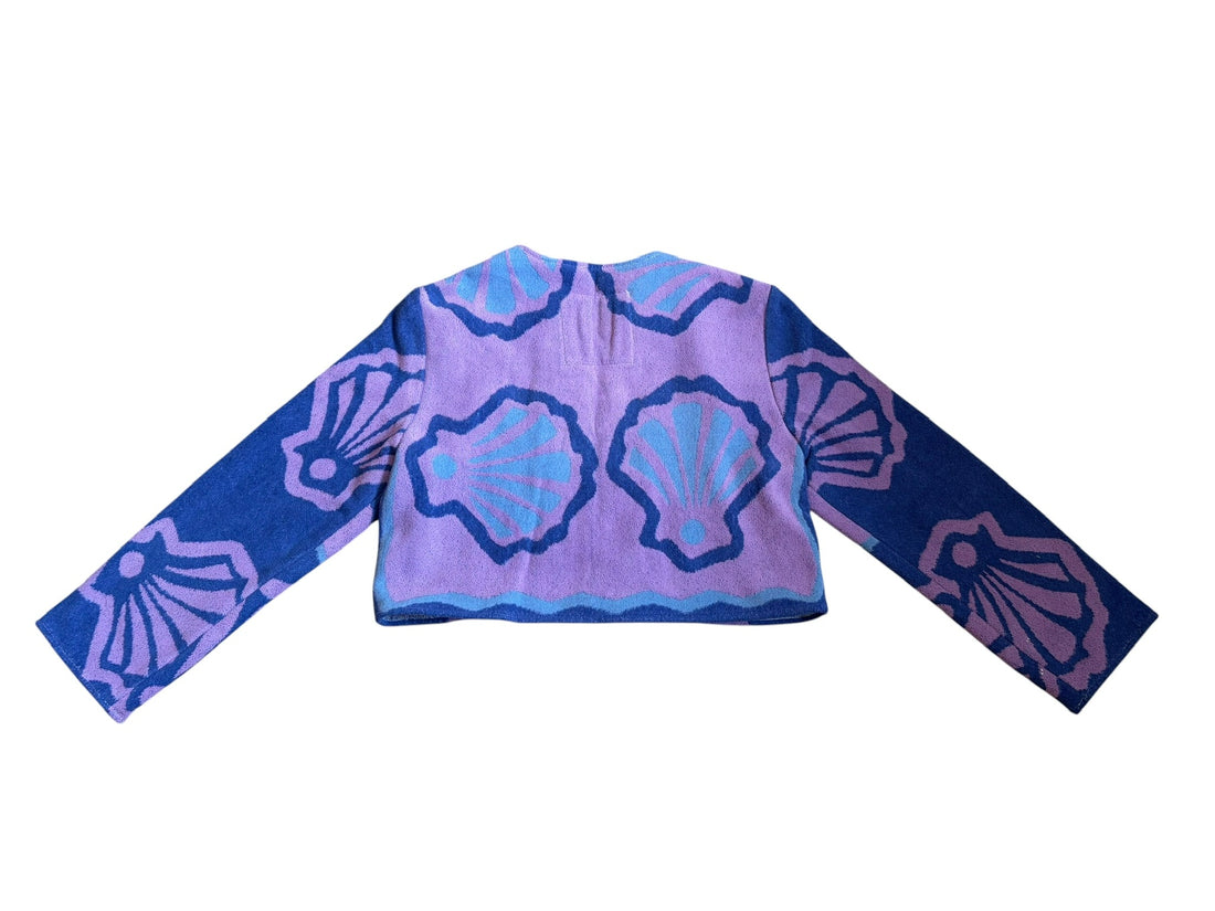 Chica jacket in Purple Shell Beach