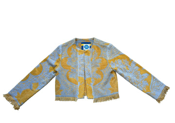 Chica jacket in Gold & Denim