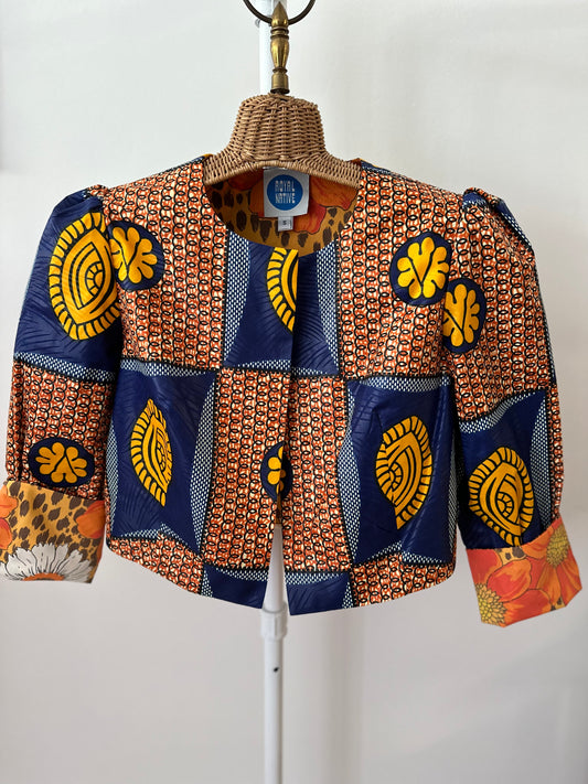 Mila jacket in At a Glance/Hot Date