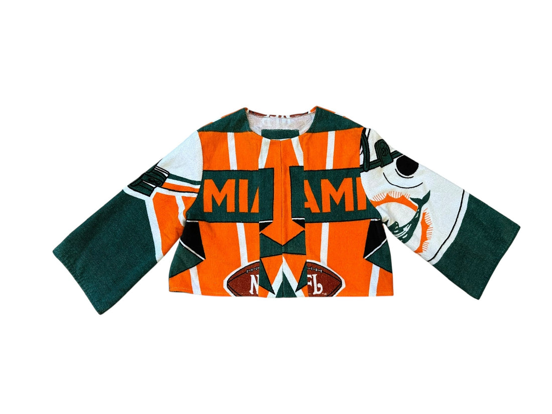 Chica jacket in Miami Dolphins