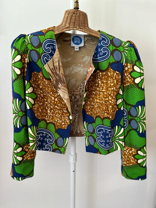 Mila jacket in Lucky Babe/Safari Barbie